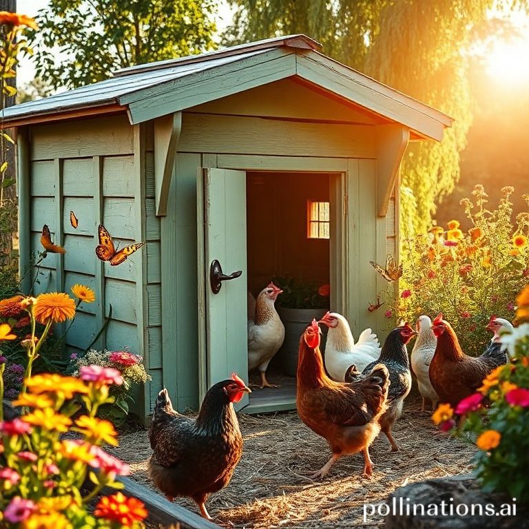 how to keep chickens warm without electricity'